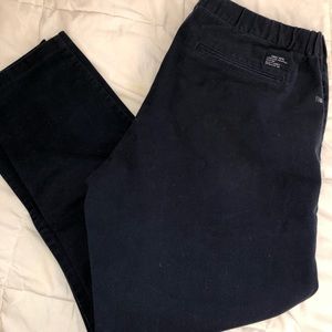 Obey navy blue chinos